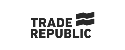 Trade Republic Logo Schwarz