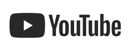 youtube logo schwarz